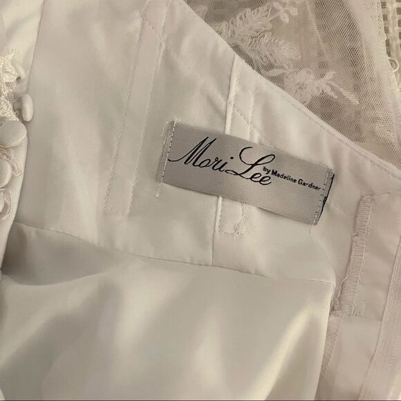 Mori Lee Wedding Dress 5370 Lace Embroidered Sash - Picture 10 of 12